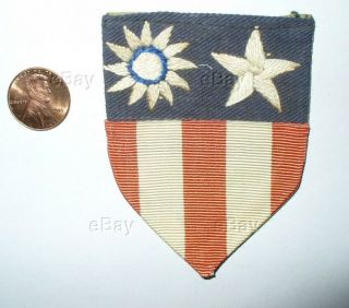 Military Collector Shoulder Patch Ww2 Wwii Cbi China Burma India Theater Made Us