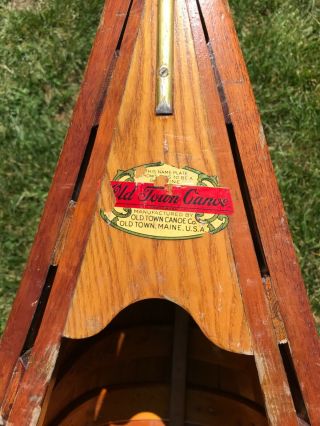 Old Town Canoe 15’ Vintage All Wood