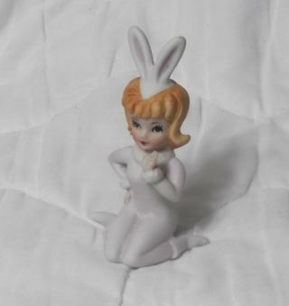 Vintage Lefton Playboy Bunny Figurine Japan