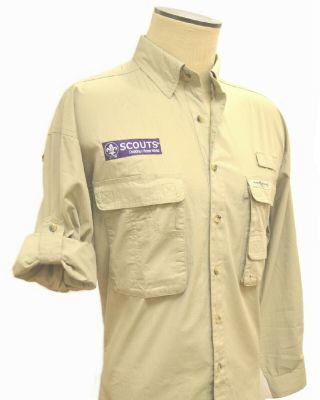 70289m 24th World Scout Jamboree 2019 - Camp Shirt - Khaki - Adult Medium -