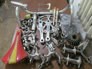 Vintage Campagnolo Record Colnago 6 Speed Full Group Perfect