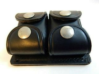 Vintage Jay - Pee Tactical Leather Belt Cartridge Pouch Motorcycle Cop Police Ammo