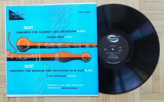 D504 Wlach Clarinet Oehlberger Bassoon Mozart Concertos Westminster Xwn 18287