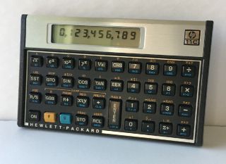 Hewlett Packard Hp 11c Vintage Scientific Calculator Hp11c Euc Batteries Include