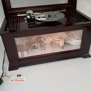 MR.  CHRISTMAS ANIMATED HOLIDAY SYMPHONIUM 10 DISC MUSIC BOX BALLET/WINTER SCENE 3