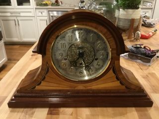 Vintage Sligh Model 1050 - 021 2 - Jewel Movement Franz Hermle Mantle Clock