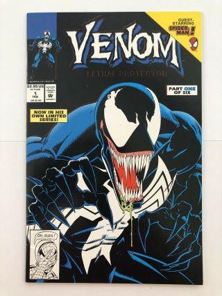 Venom: Lethal Protector 1 Black Error Variant