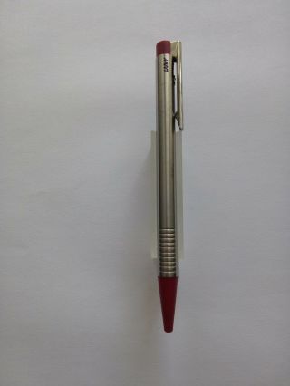 Lamy Logo Ballpoint Pen Brushed Metal,  Red Ballpoint Pen