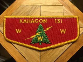 Kahagon Lodge 131 F1 Ff First Flap