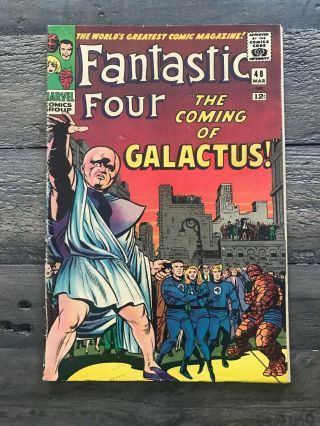 Fantastic Four 48 - First Appearance Of Silver Surfer And Galactus 