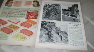 WW2 Life Magazines Patton/Leahy 1941/1942 3