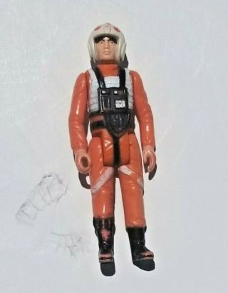 Star Wars Vintage Figure Luke Skywalker X - Wing Pilot 1979