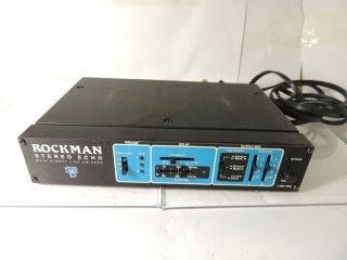 Vintage Rockman Stereo Echo Effects Processor Tom Scholz Sr&d Usa
