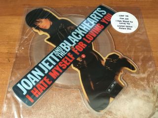 Joan Jett And The Blackhearts,  I Hate Myself For Loving You; Picture Disc 12 " Lp