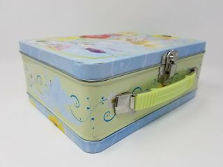 TINKER BELL Peter Pan Disney Fairy Kids Metal Tin Lunch Box Storage Carry All 3