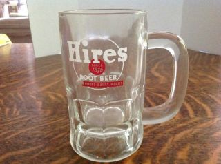Hires Root Beer Glass Mug,  1950 