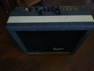 Vintage Mid 60’s Supro Guitar Amplifier Amp
