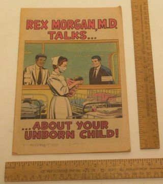 Rex Morgan,  M.  D.  Talks.  About Your Unborn Child - © 1980 Comic Book