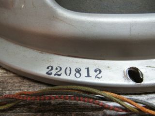 Vintage 1958 Jensen F15LL Field Coil Concert Series Speaker Red Label (H) 3