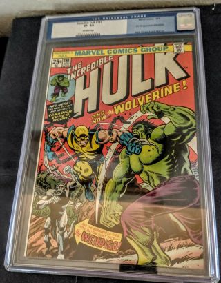 Incredible Hulk 181 Cgc 7.  5 Vf - (nov 1974,  Marvel).