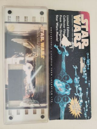Star Wars Authentic 70mm Film Originals Darth Vader Edition 1995 Unopen.