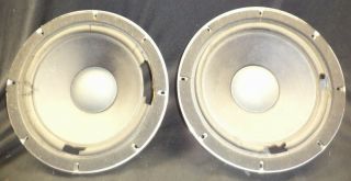 2 Vintage Altec Lansing Woofer Speakers 13 " From Model 14 Studio Monitors