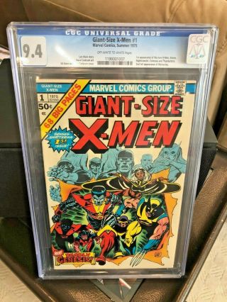 Giant - Size X - Men 1 ([july] 1975,  Marvel) - The Bronze Age Key Cgc9.  4