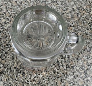 Hires Root Beer Glass Mug Heavy Glass 3