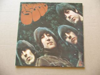 The Beatles Rubber Soul Uk Parlophone Mono Lp Album Xex 579 & 80 1965 V