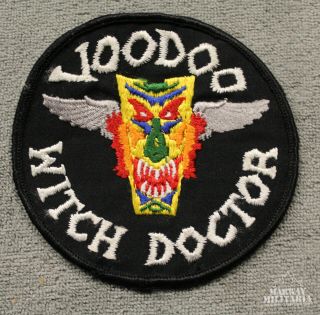 Caf Rcaf,  Voodoo Witch Doctor Jacket Crest/patch (19487)