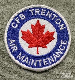 Caf Rcaf,  Cfb Trenton Air Maintenance Jacket Crest/patch (19464)
