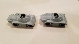 Marx Miniature Playset Wwii German Armored Cars