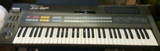 Roland Jx - 8p Analog Synthesizer Vintage Preset Polyphonic Keyboard 1980s Japan