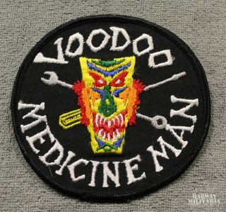 Caf Rcaf,  Voodoo Medicine Man Jacket Crest/patch (19488)