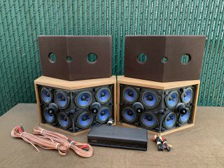Vintage Bose 901 Series Vi Speakers And Equalizer In Great.