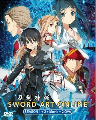 Anime Dvd Sword Art Online Sea 1,  2,  Movie,  2 Ovas English Dubbed Vbg L6