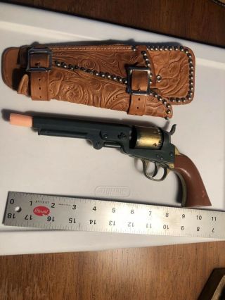 Vintage Plastic Remington Toy Octagon Barrel Pistol