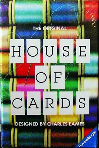 House Of Cards Designed By Charles Eames Ravensburger Moma