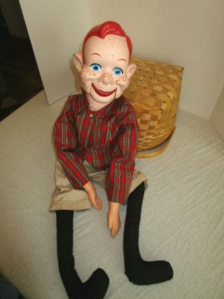 1972 Vintage 30 " Howdy Doody Ventriloquist Doll - Eegee - Goldberger Doll Mfg.  Co