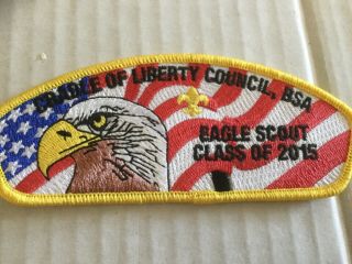 Cradle Of Liberty Council Csp Eagle Scout Class Of 2015 Block Letters