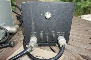Vintage HETERODYNE FREQUENCY METER NT 74028A,  CBK - 20104A Power Supply LM - 21 3
