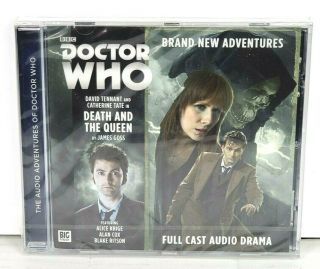 Doctor Who Death And The Queen Big Finish Audio Play Cd David Tennant