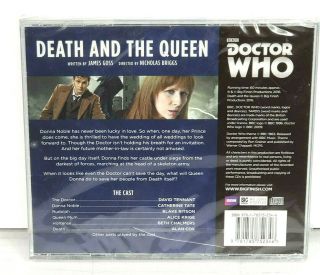 Doctor Who Death and the Queen Big Finish Audio Play CD David Tennant 2