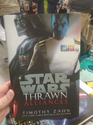 Timothy Zahn - Star Wars: Thrawn Alliances (2018) - 1st/1st - Signed