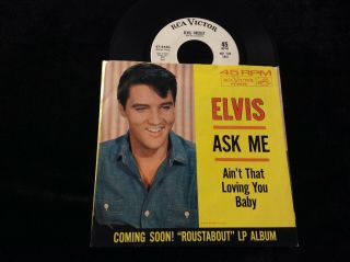 Elvis Presley 45 Promo 47 - 8440 Ain 