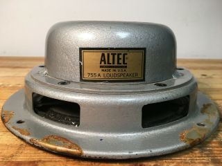 Altec Lansing 755A Western Electric Era Vintage Full Range Speaker 8 