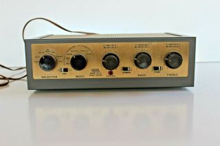 Eico Stereo Tube Integrated Amplifier Hf - 85 Vintage Preamp
