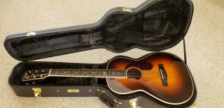 Price Just Guitar - Fender Acous/elec Vintage Sunburst Parlor - Sized W/cas