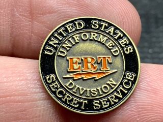 United States Secret Service Uniformed Division Ert Stunning Service Award Pin.