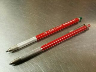 2 Koh - I - Noor 5611 Technigraph Adapto Mechanical Drafting Pencil Lead Holders 2mm